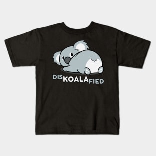 Diskoalafied Kawaii Koala Bear Pun Kids T-Shirt